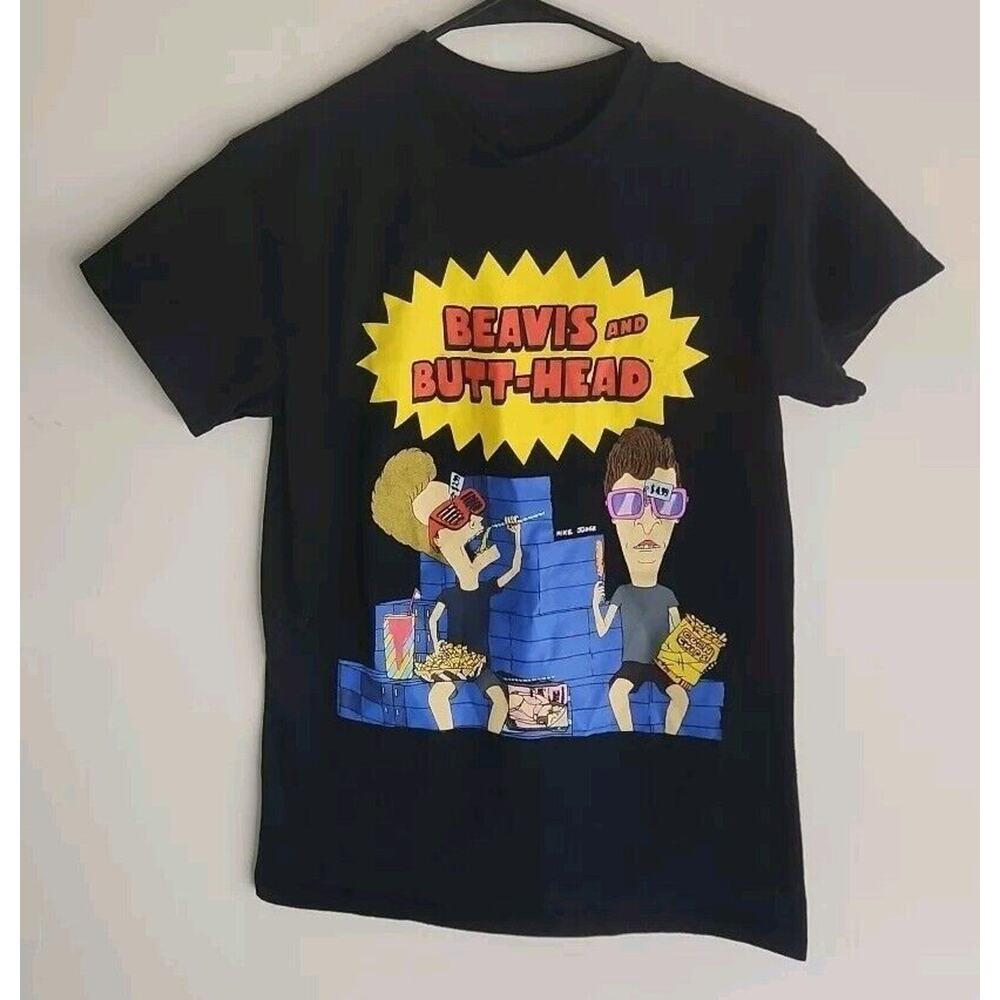 Beavis and Butthead 2023 Short Sleeve Crew Neck T-shirt Adult Small 0521